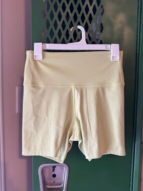 all in motion Yellow Biker Shorts